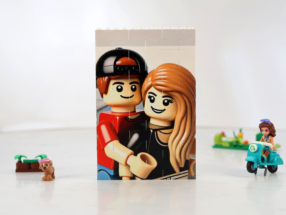 Mini-Figure Brick Photo Puzzle