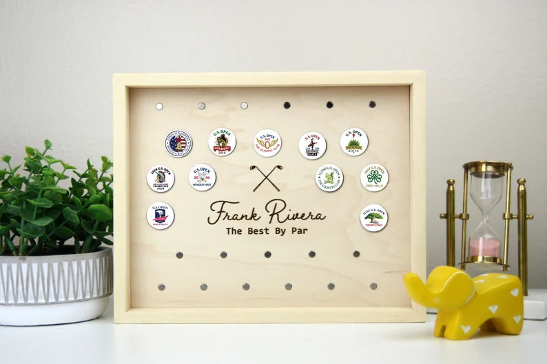 Golf Marker Display Frame