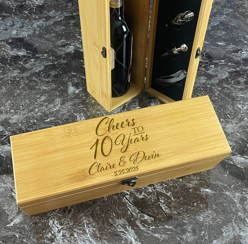 Cheers Anniversary Wine Gift