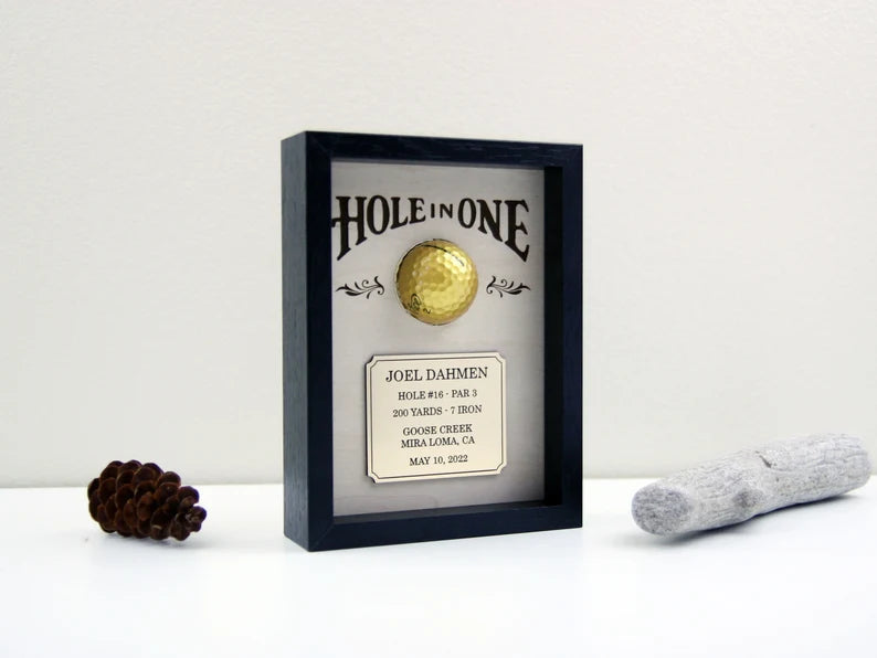 Hole in One Golf Ball Holder Frame