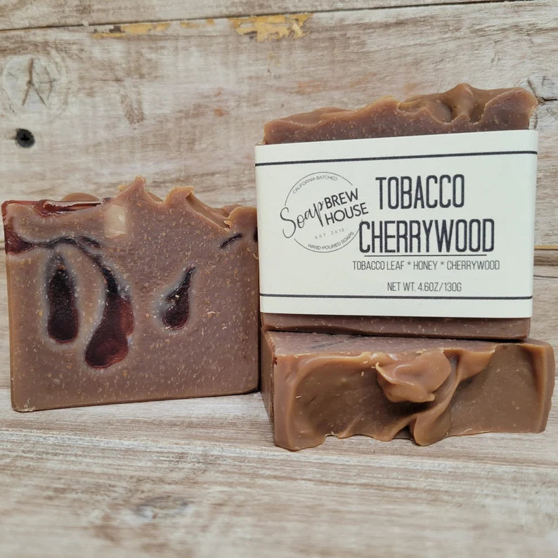 Tobacco &amp; Cherrywood Soap