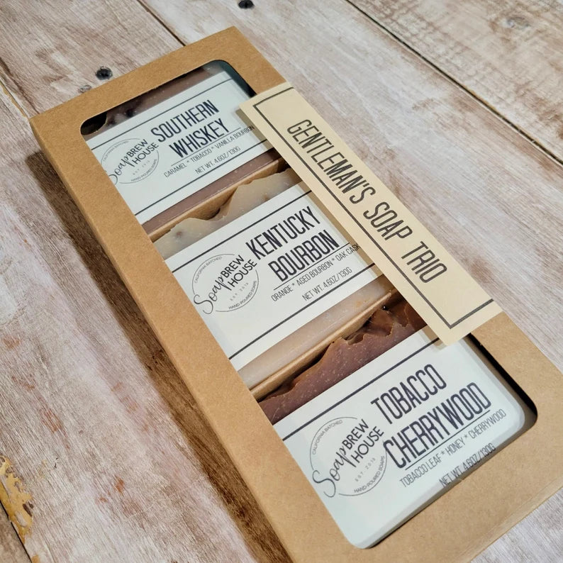 Gentleman&#39;s Soap Trio