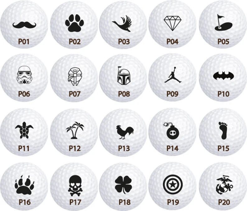 Star Golf Ball Stamp Identifier by ReadyGOLF