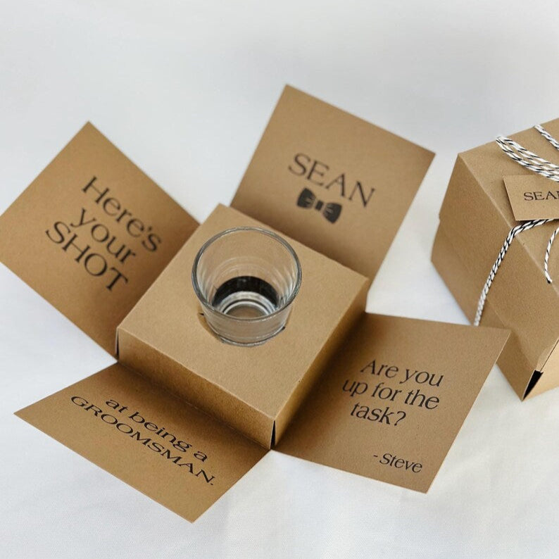 Groomsmen Proposal Box