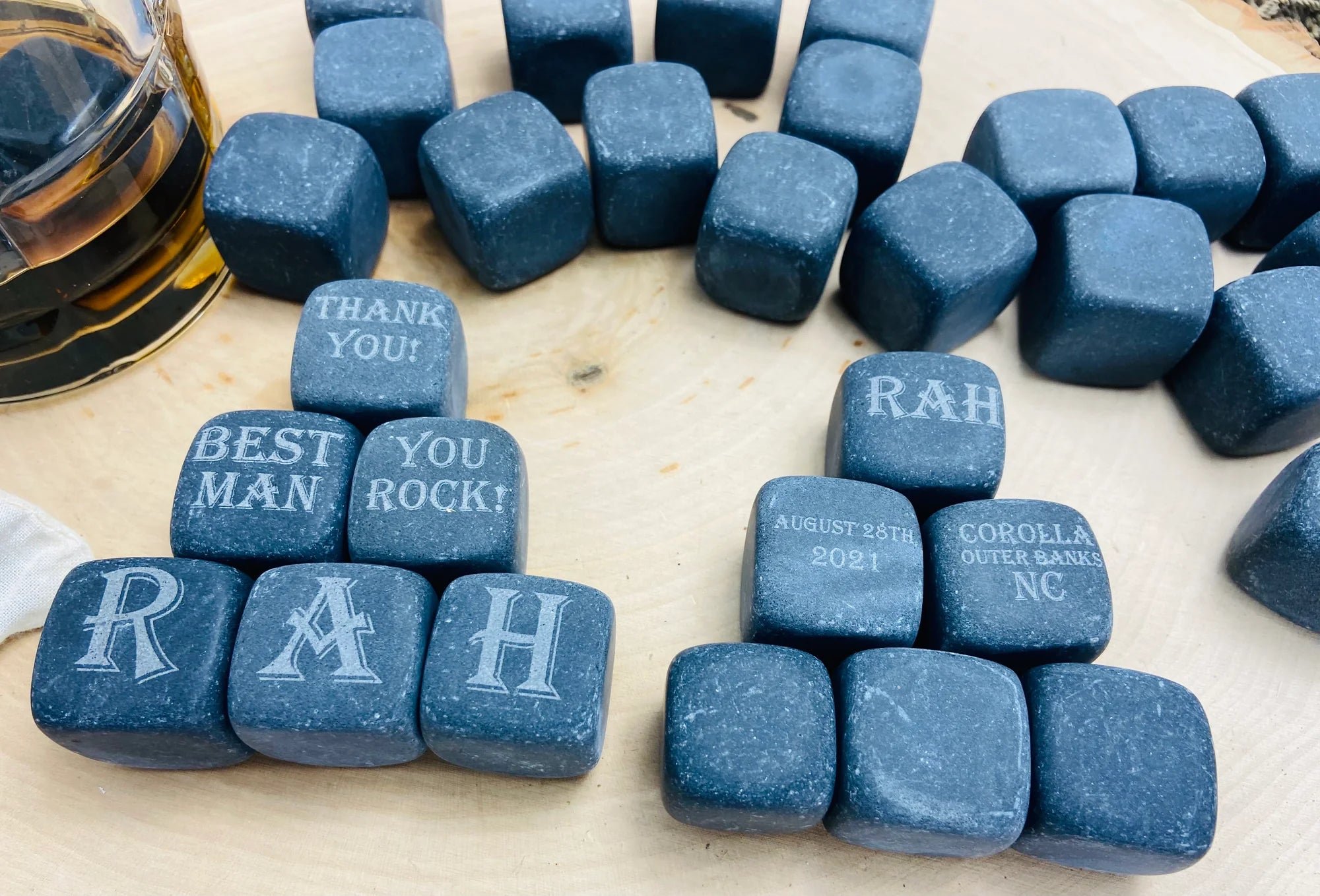 Custom Whiskey Stones