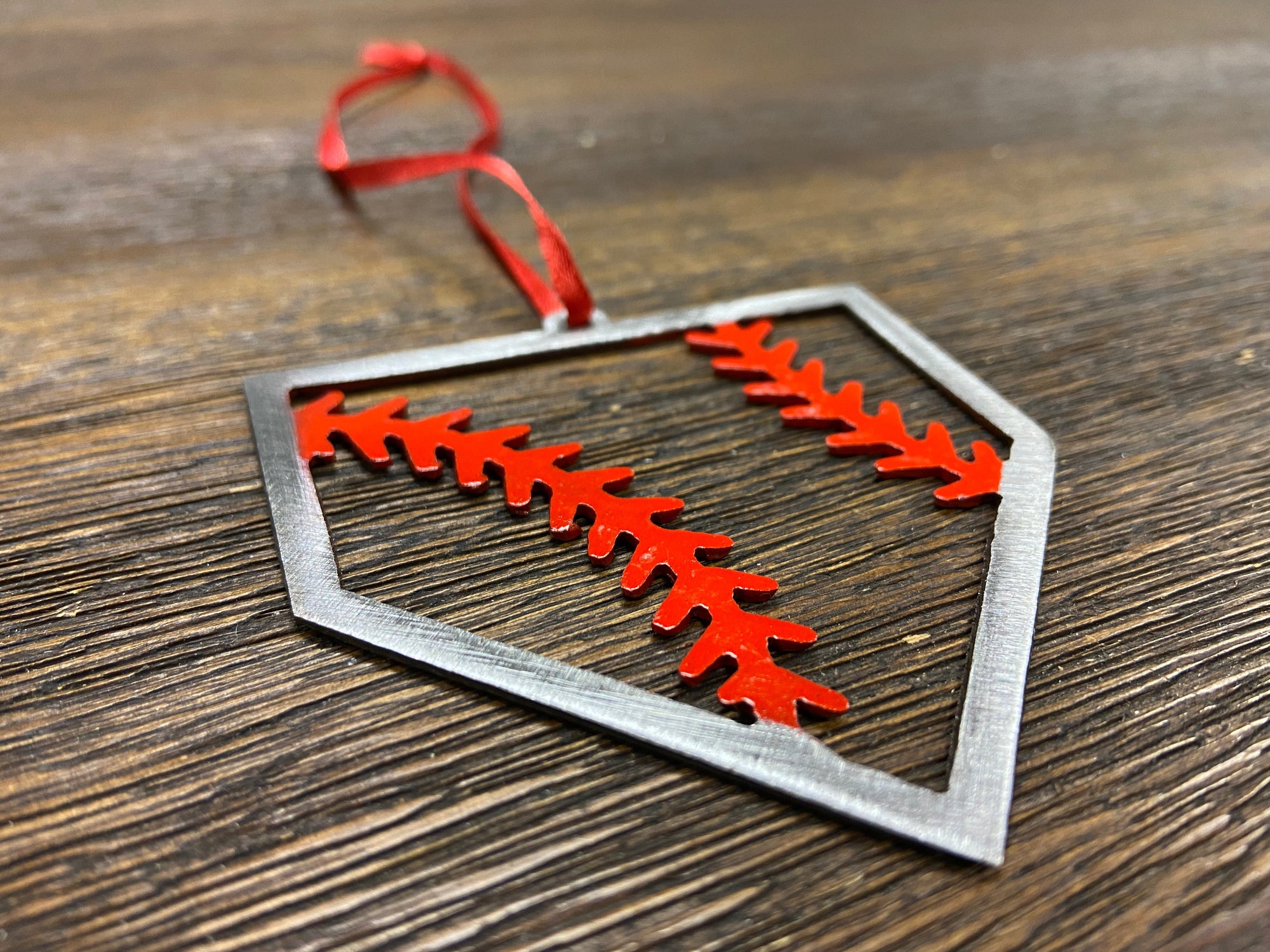 Steal Home Christmas Ornament