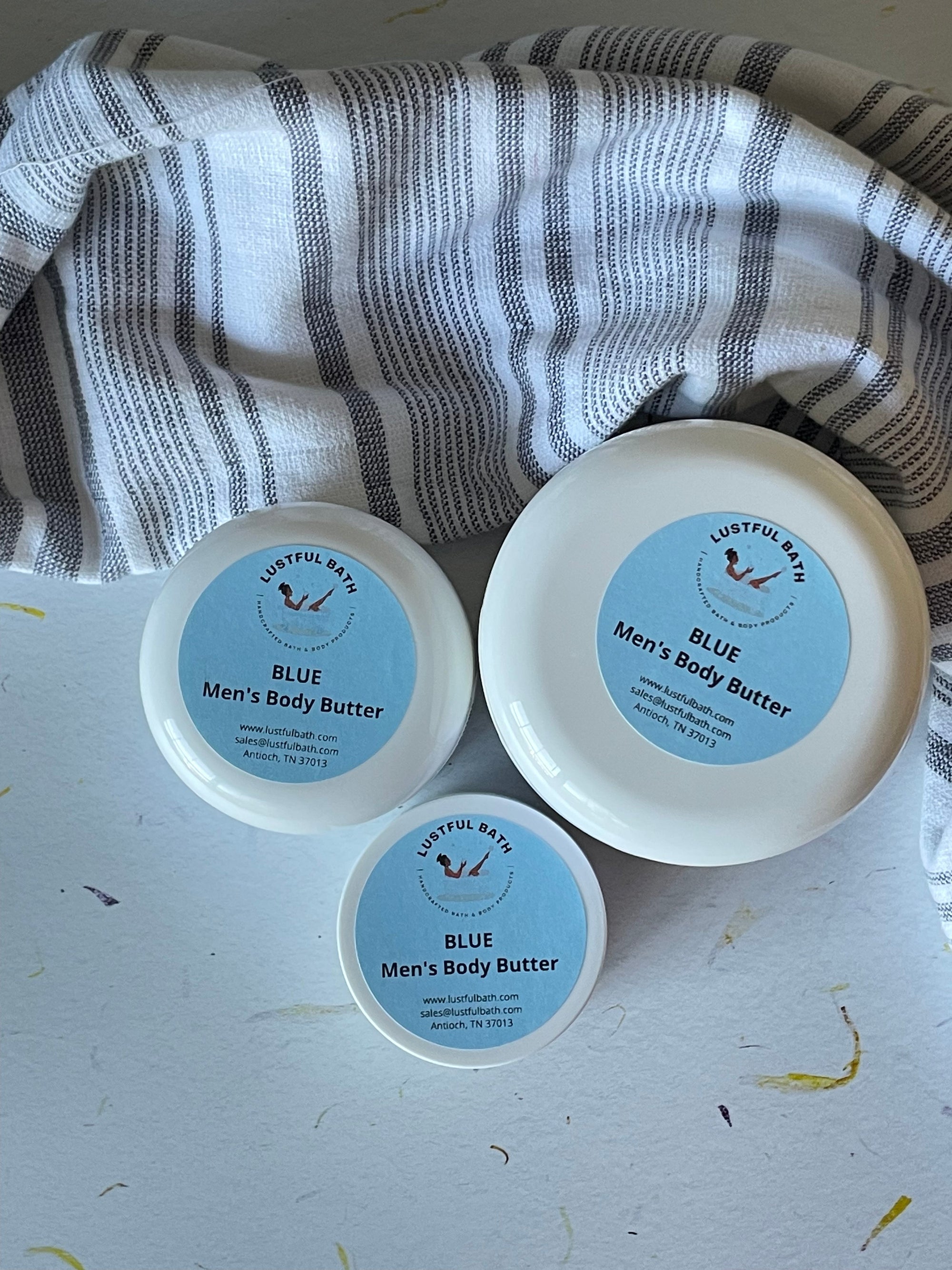 BLUE MEN'S BODY BUTTER