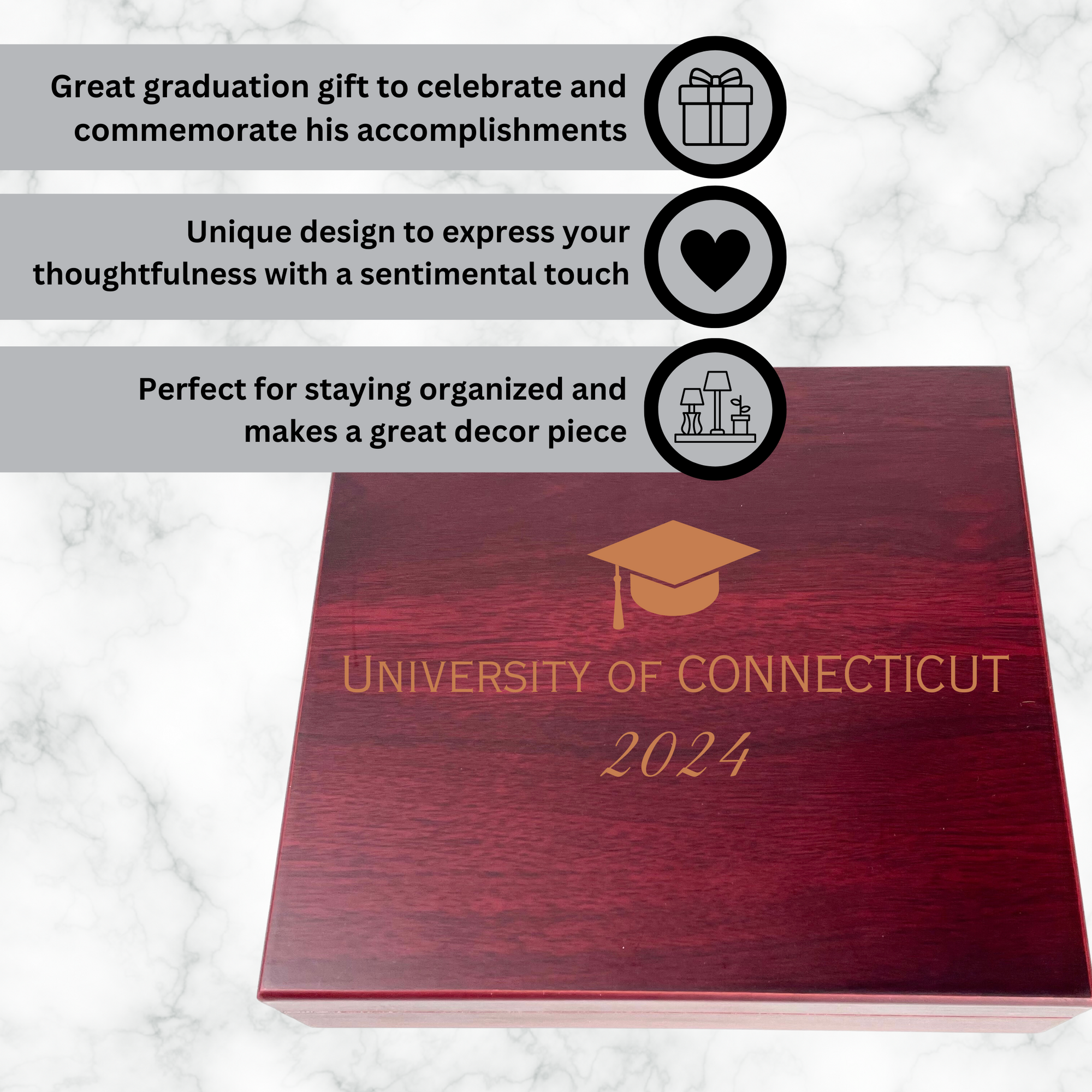 Graduate's Memory Keepsake Box