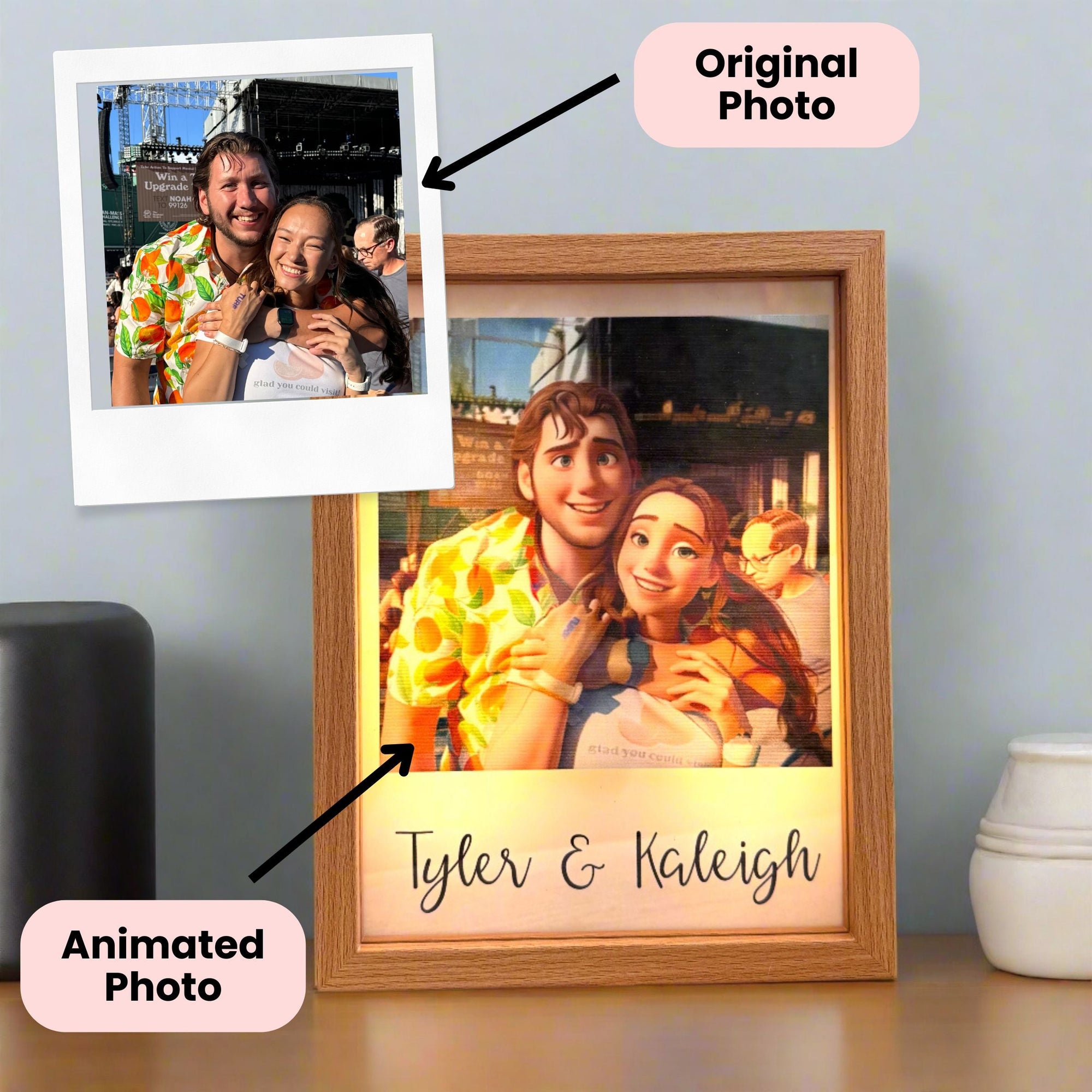 Animated Adventures Light-Up Picture Frame