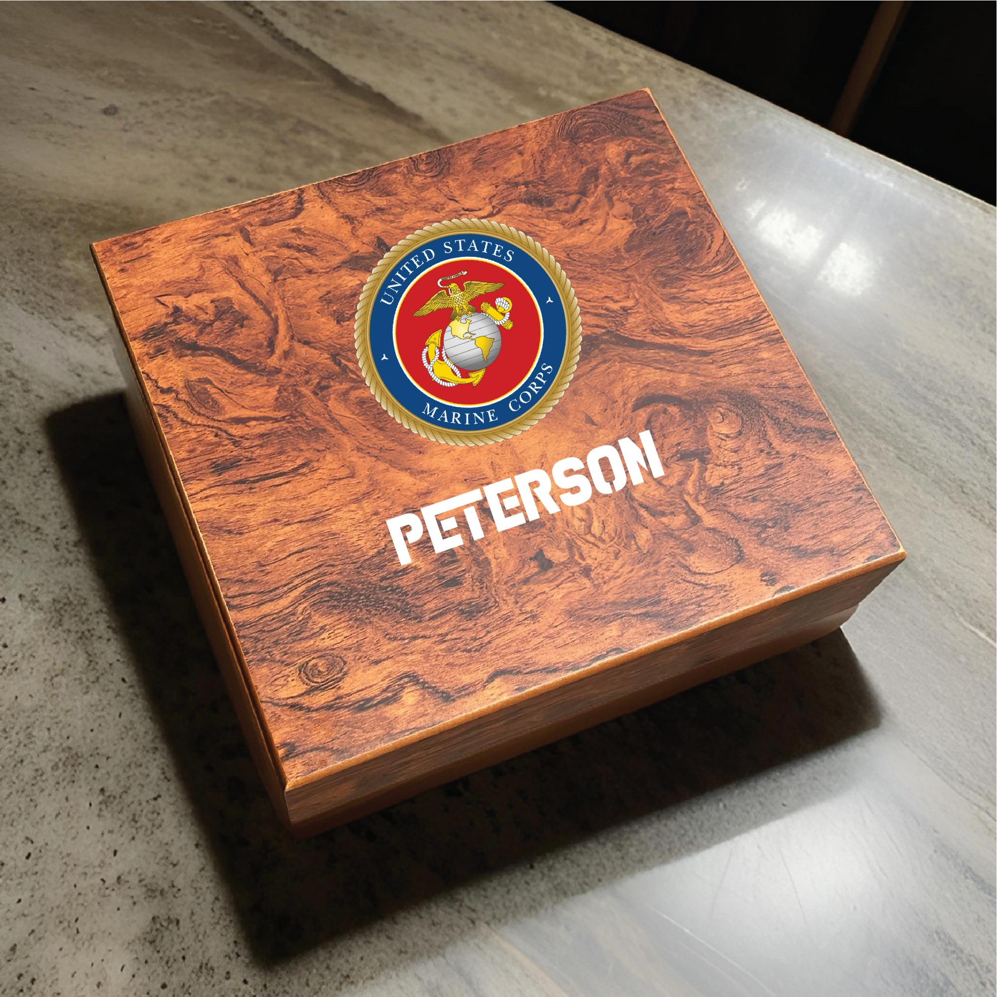 Personalized Military Gift Box