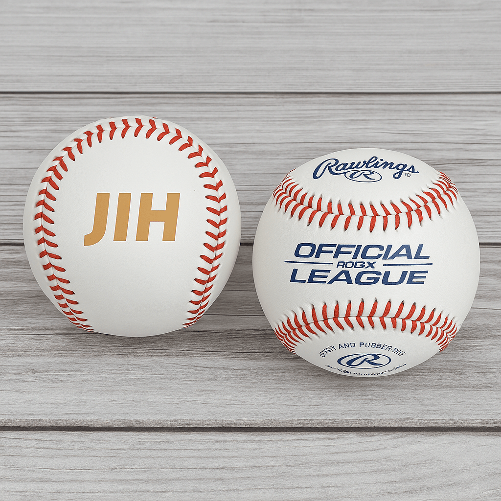 Unique Personalized Strike Out Personalized Baseball Customized Baseball Gifts for Men by Groovy Guy