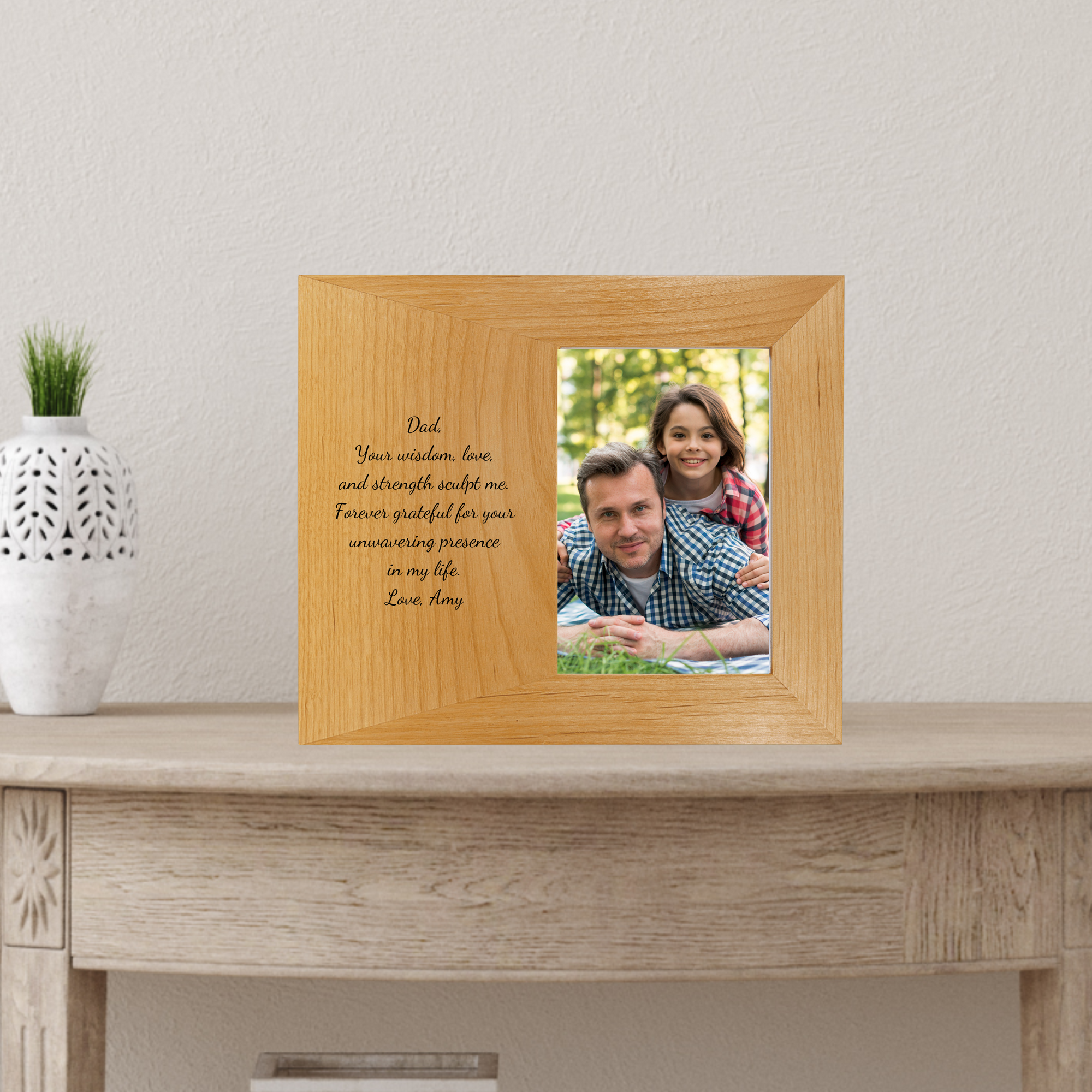 Father's Love Custom Photo Frame