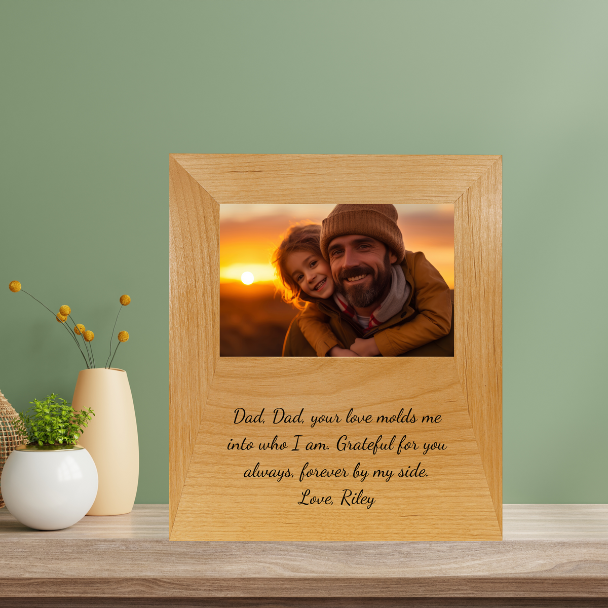 Father&#39;s Love Custom Photo Frame