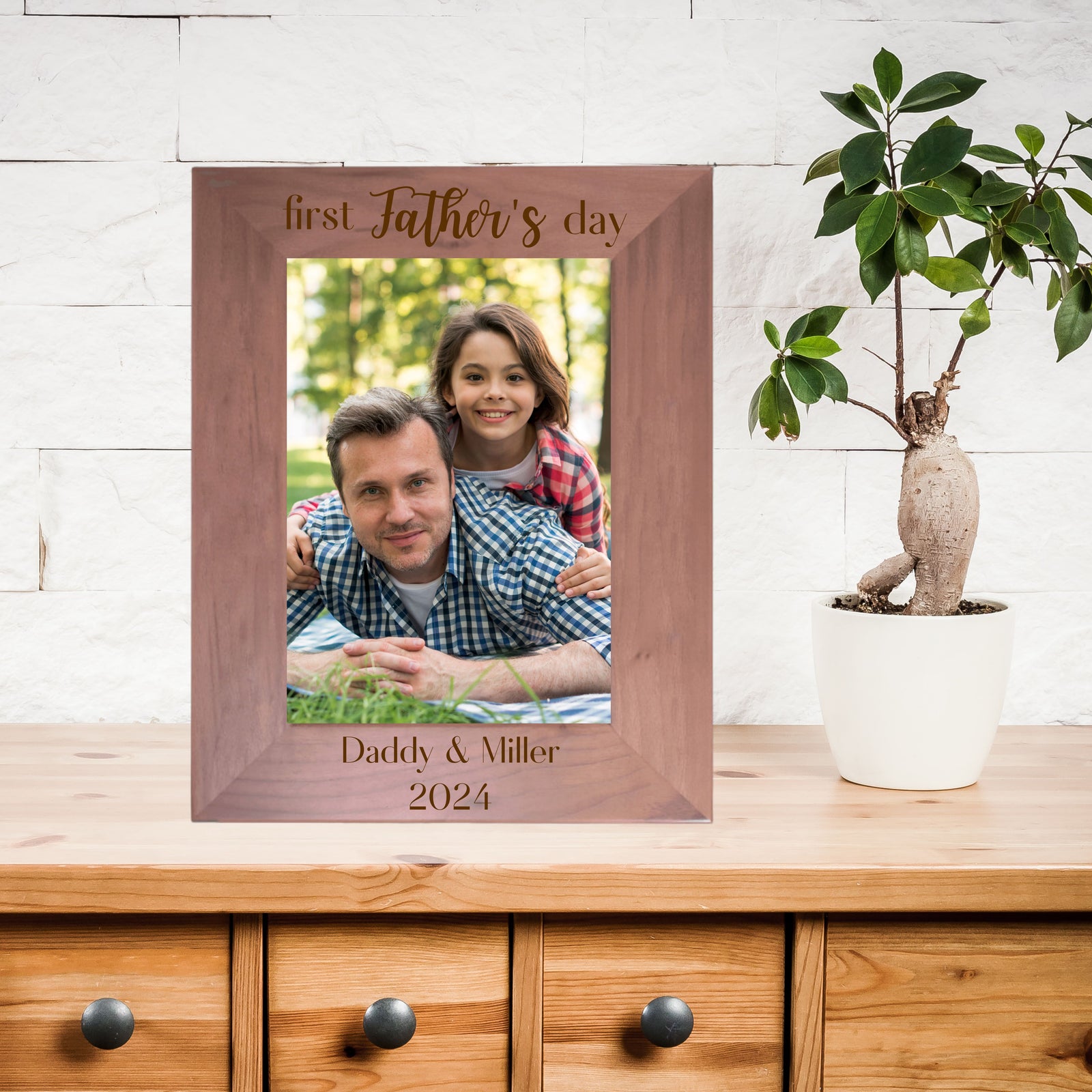 First Father's Day Picture Frame