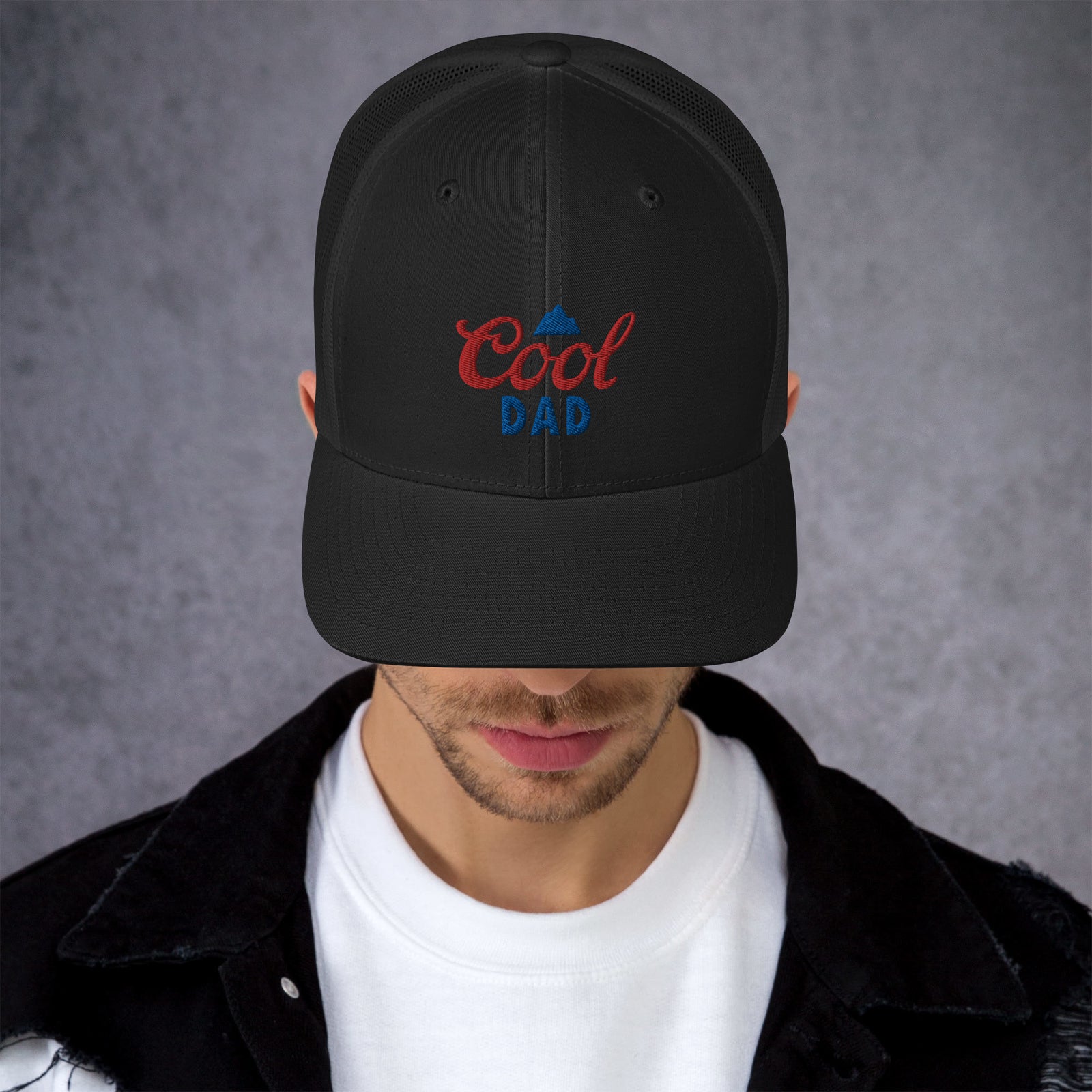 Cool Dad Mountains Hat