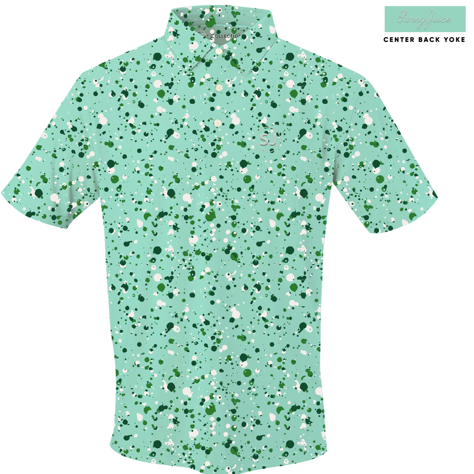 Golf Splatter Men's Polo