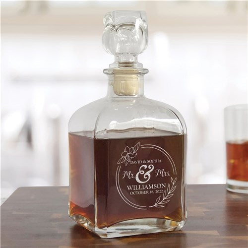 Mr. & Mrs. Anniversary Decanter