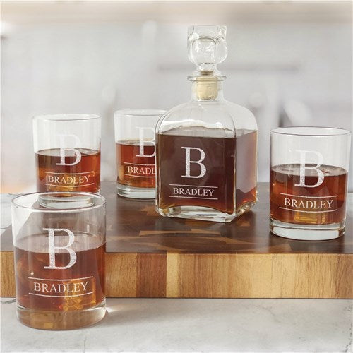 Smash Whiskey Decanter Set