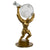 Atlas Bronze World Whiskey Decanter Globe