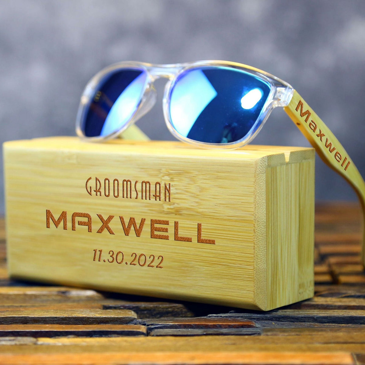 Engraved Polarized Sunglasses