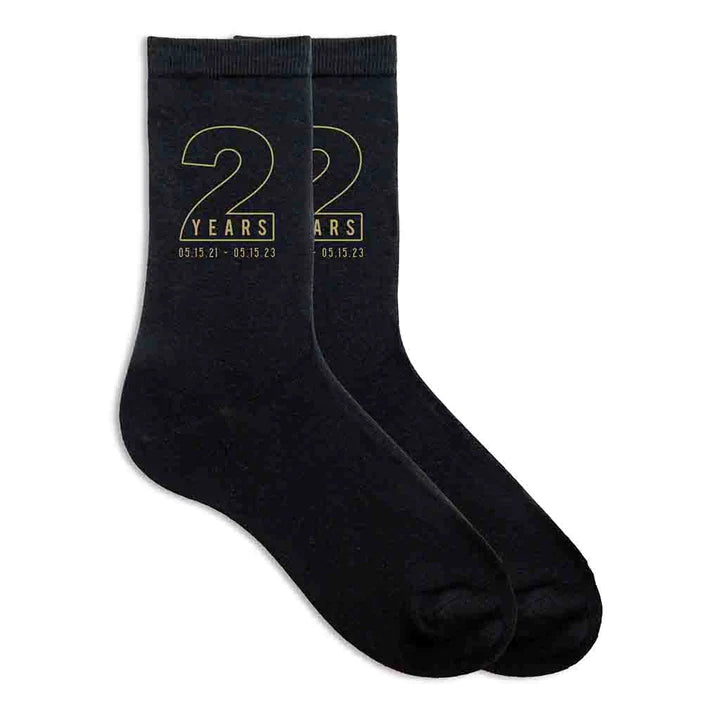 Cotton Anniversary Socks