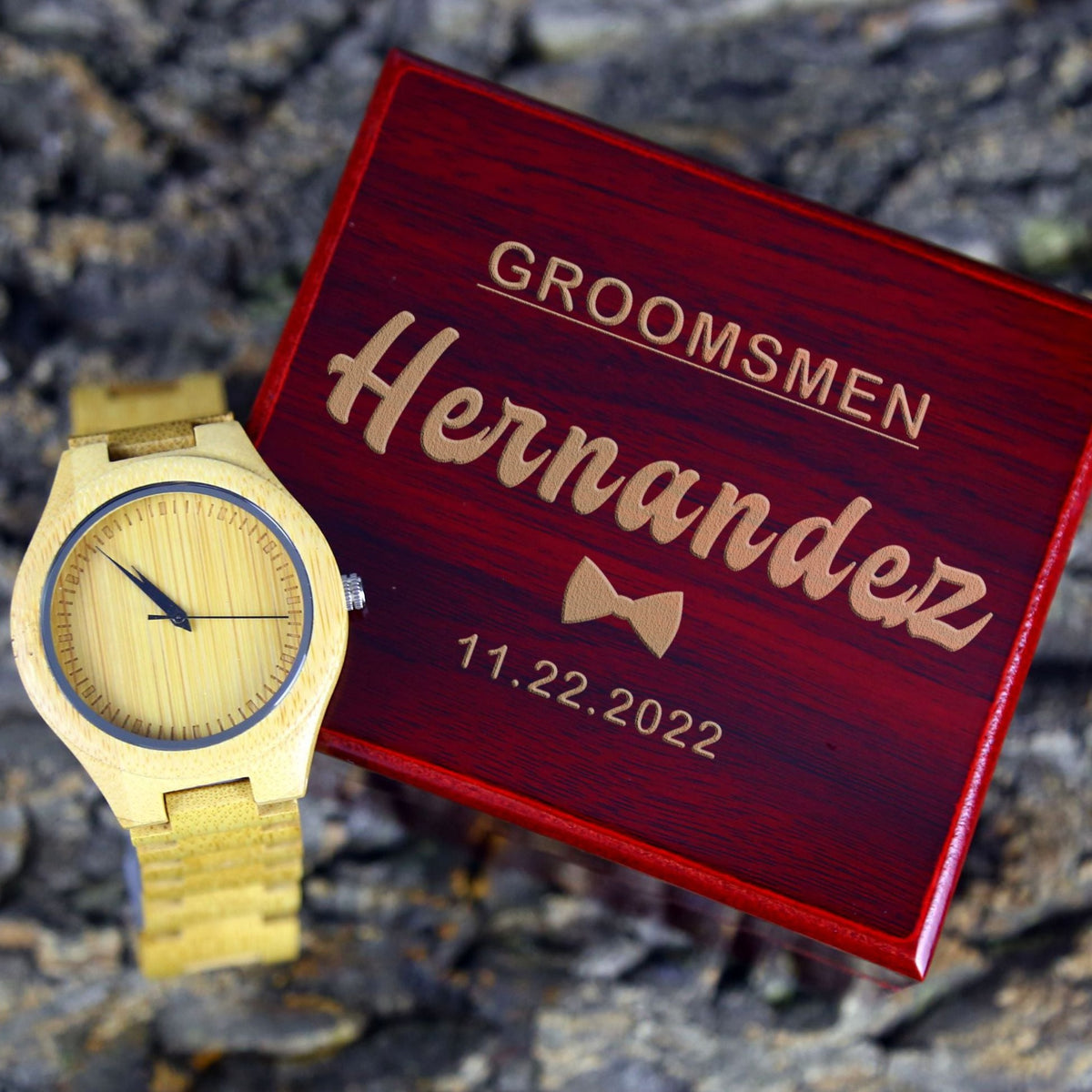 Custom Bamboo Watch