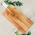 Personalized Wooden Cutting & Serving Board With White Handle