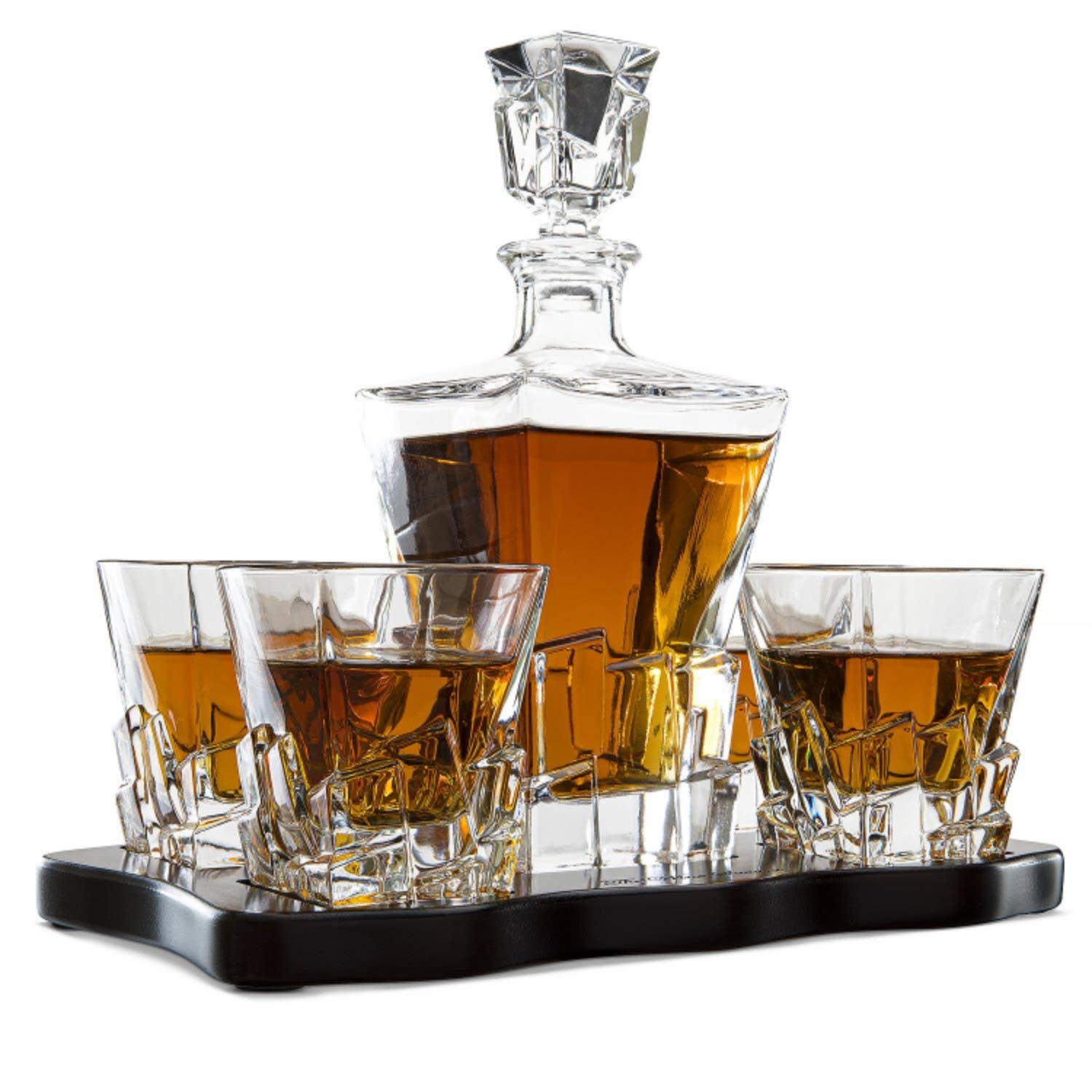 Glacial Custom Engraved Decanter Set