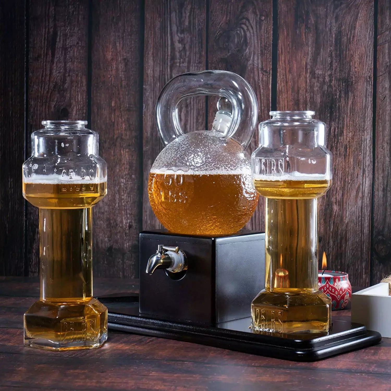 Kettlebell Decanter Set