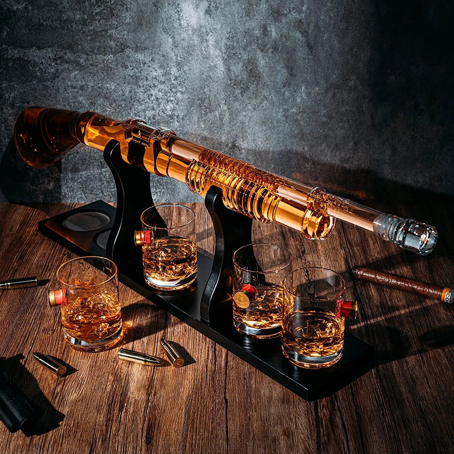 Shotgun Whiskey Decanter Set - Groovy Guy Gifts