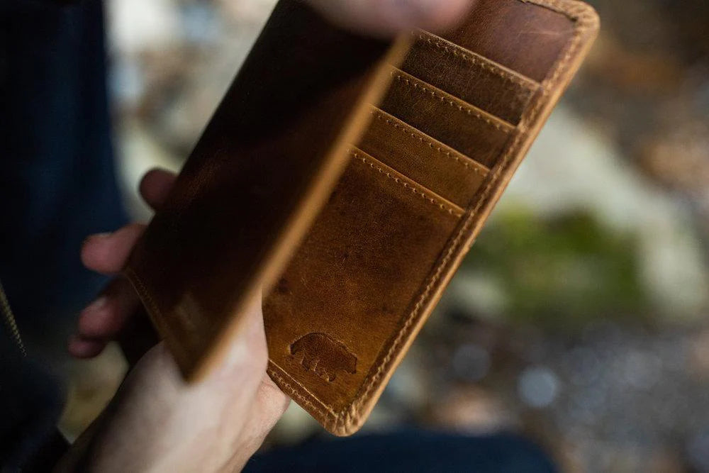 Buffalo Leather Passport Wallet