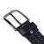 Rope Print Leather Belt