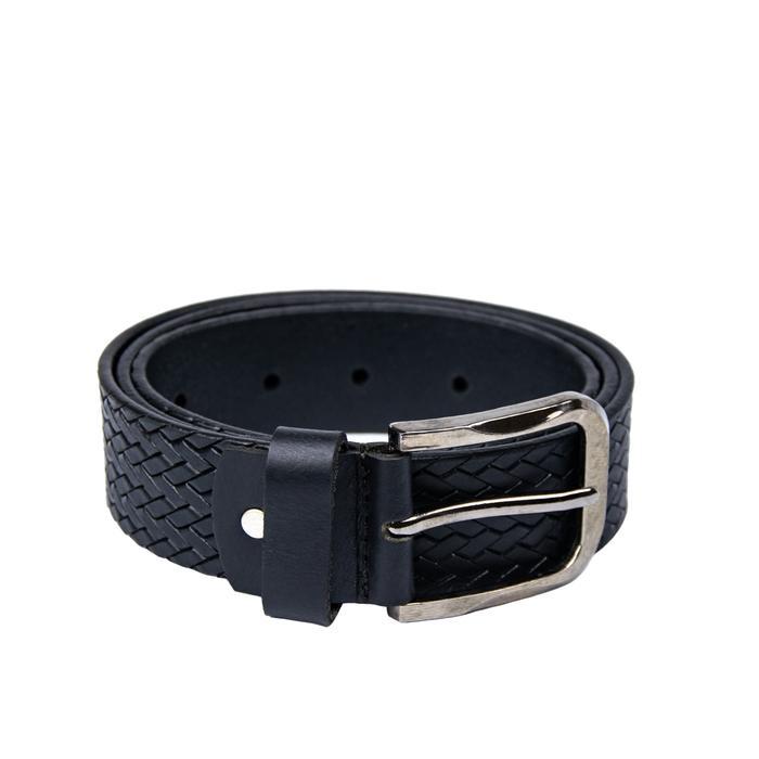 Rope Print Leather Belt