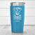 Light Blue Golf Tumbler With Best Weapons Design