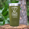 Military Green Golf Tumbler With Best Weapons Design