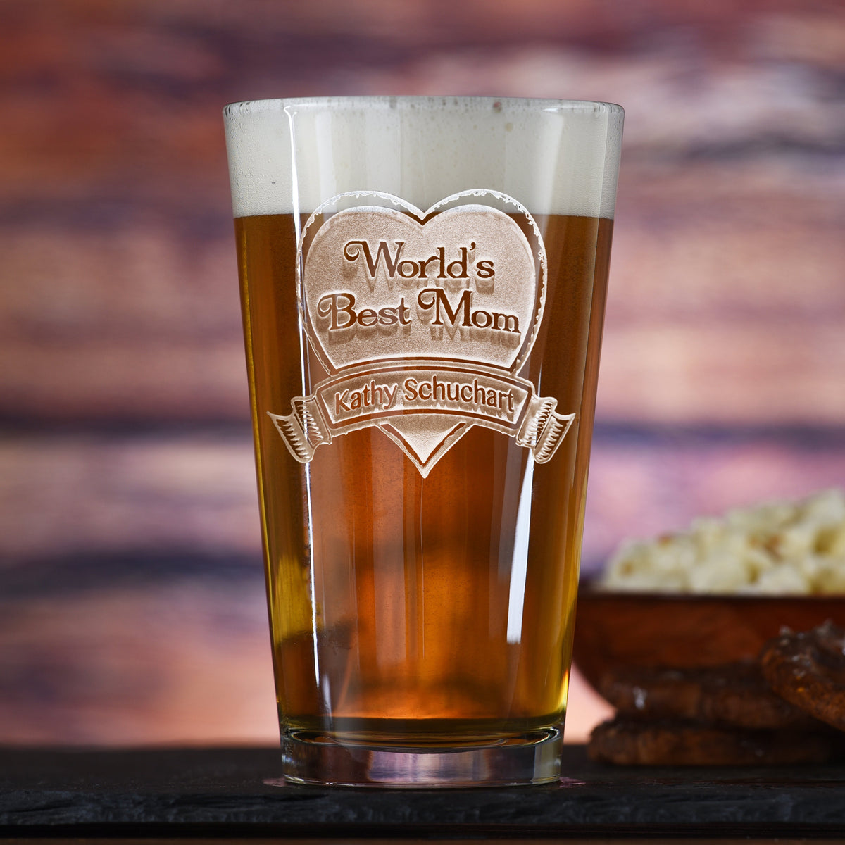 World&#39;s Best Mom Pint Pub Glass