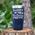 Navy Birthday Tumbler With Birthday Dad Design