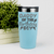 Teal Birthday Tumbler With Birthday Dad Design