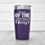 Purple Birthday Tumbler With Birthday Mom Design