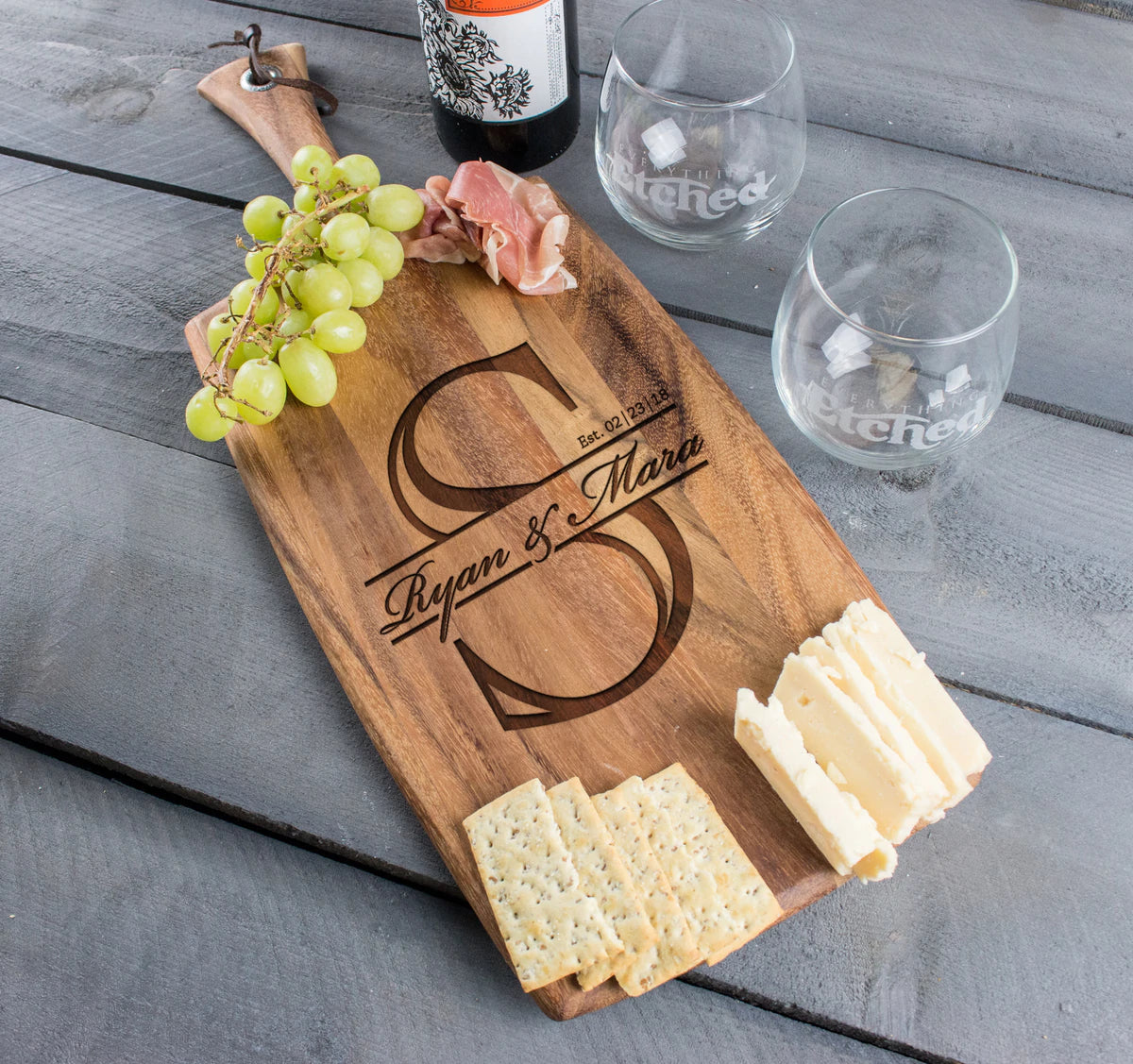 Custom Modern Cutting shops Board, Cheese Board, Food Presentation, Butchers Block