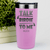 Pink Golf Tumbler With Dirty Birdie Design