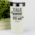 White Golf Tumbler With Dirty Birdie Design