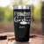 Black Fishing Tumbler With Fishing Cardio Design