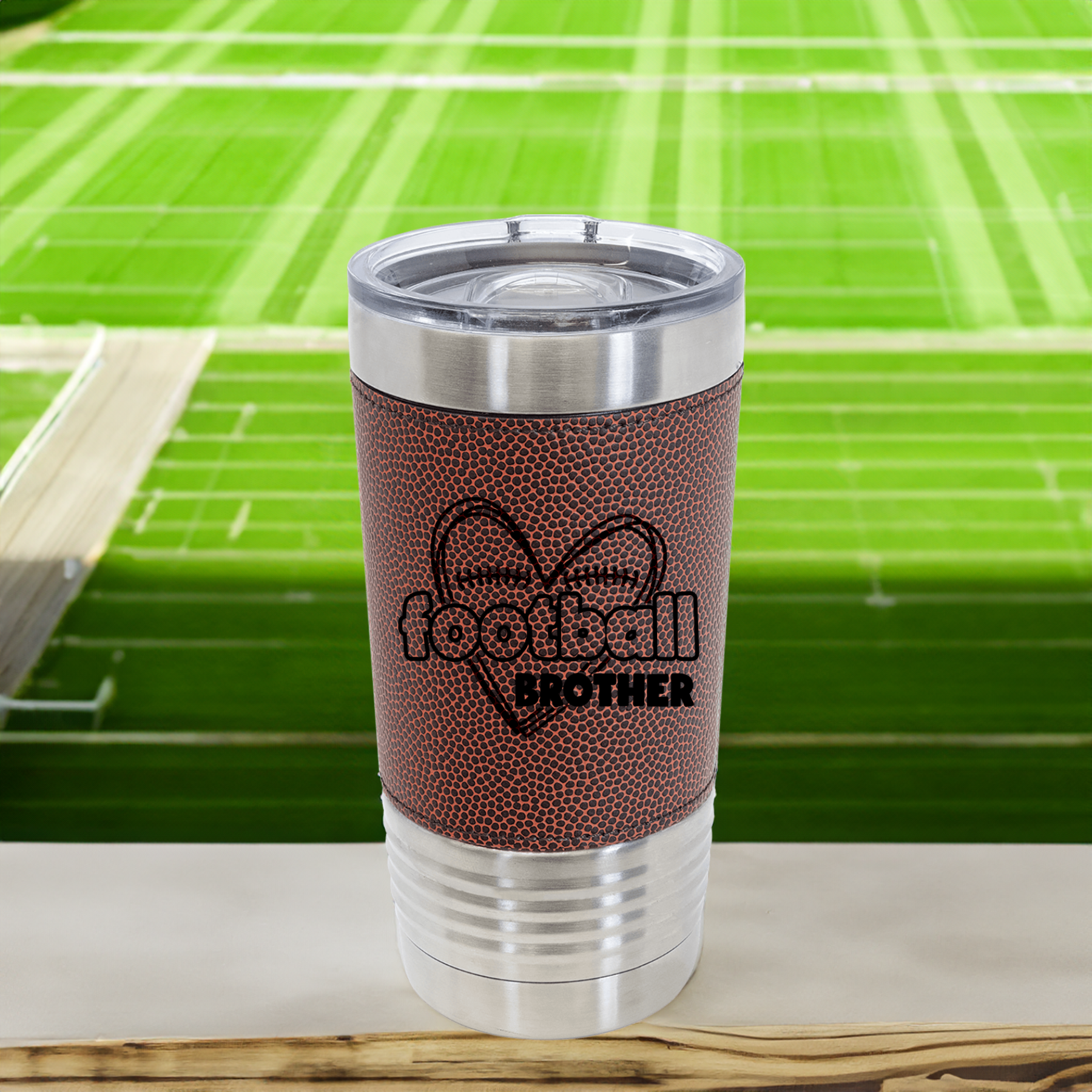 Football Bonding Brotherly Love Football Tumbler