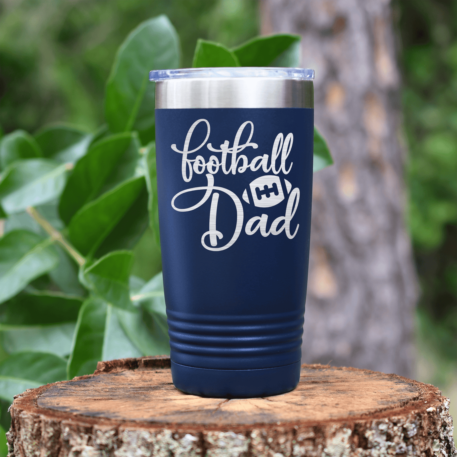 Navy football tumbler Football Fatherhood In Words