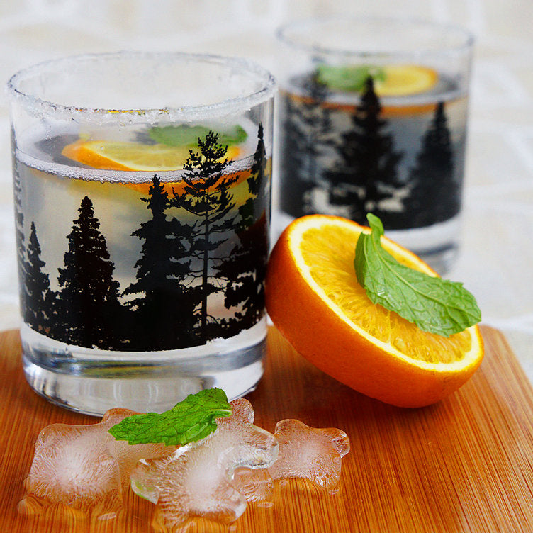 Nature Whiskey Glasses