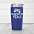 Blue fathers day tumbler Gamer Dad