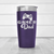 Purple fathers day tumbler Gamer Dad