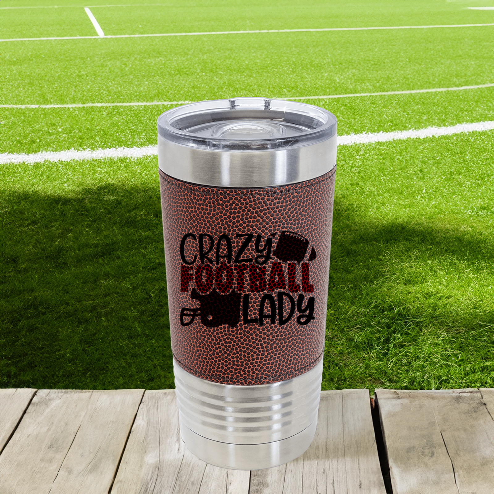 Gridiron Prison Football Tumbler