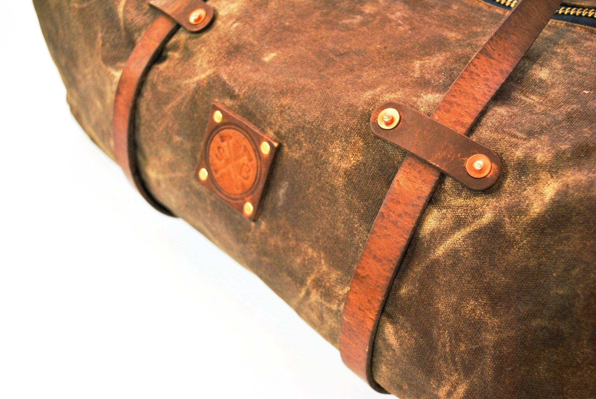 Deluxe Leather Vintage Sports Duffel Bag | The MVP – MODEST VINTAGE PLAYER  LTD
